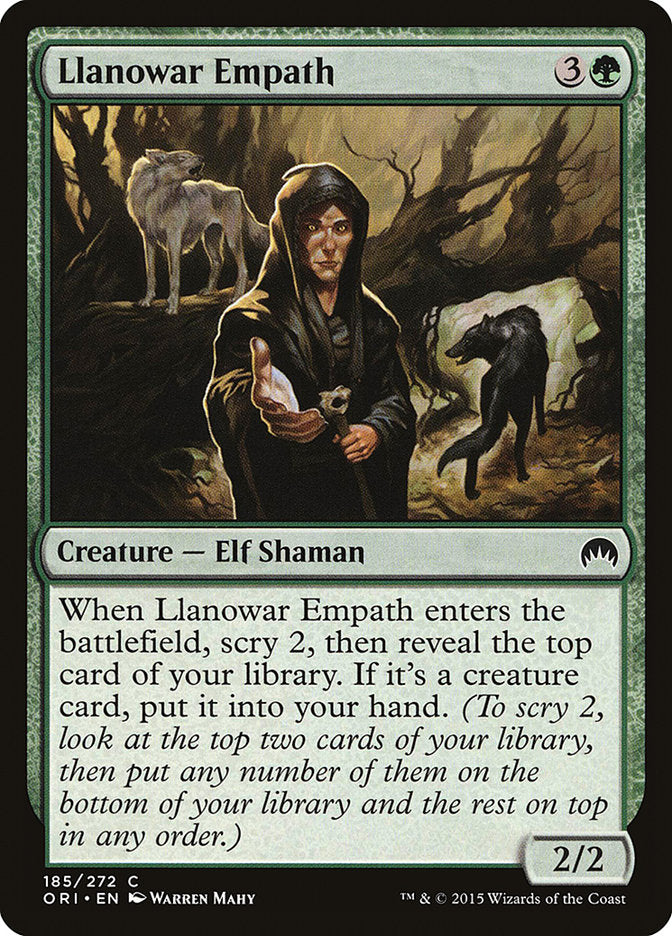 Llanowar Empath [Magic Origins] | Rock City Comics