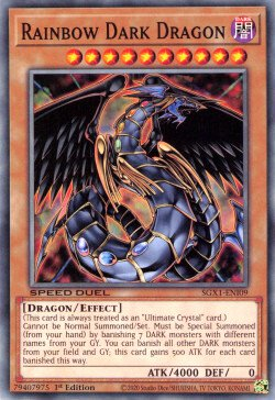 Rainbow Dark Dragon [SGX1-ENI09] Common | Rock City Comics