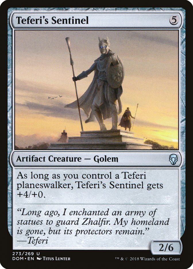 Teferi's Sentinel [Dominaria] | Rock City Comics