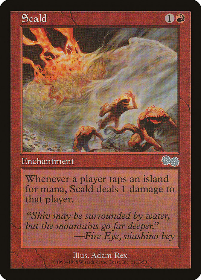 Scald [Urza's Saga] | Rock City Comics