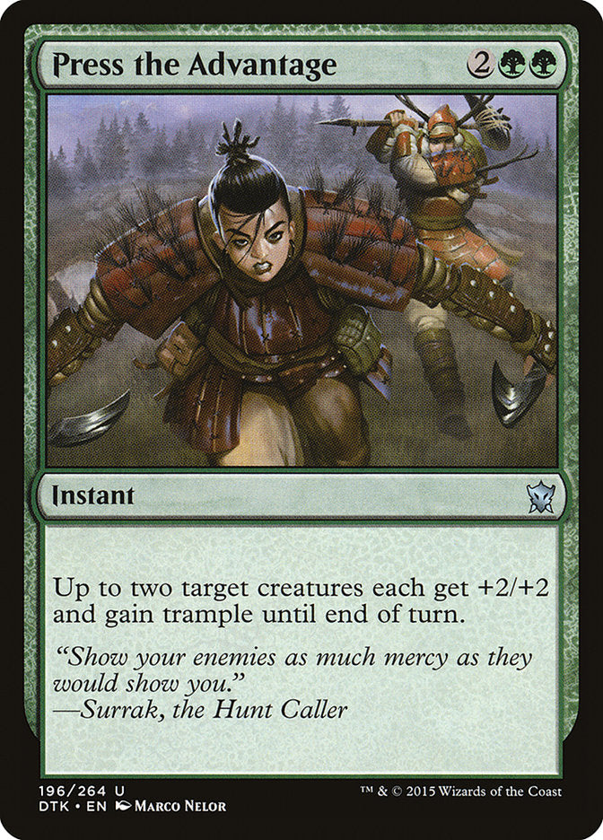 Press the Advantage [Dragons of Tarkir] | Rock City Comics