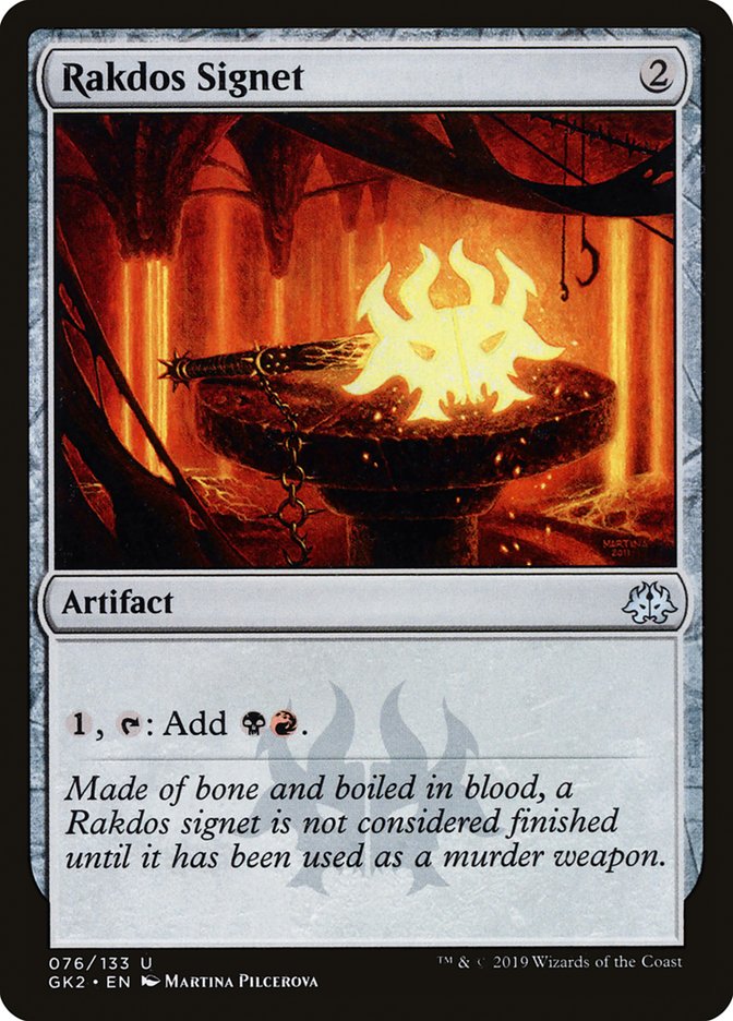 Rakdos Signet [Ravnica Allegiance Guild Kit] | Rock City Comics