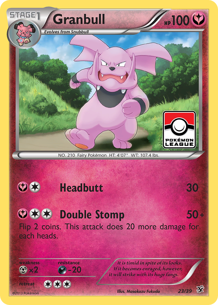 Granbull (23/39) [XY: Kalos Starter Set] | Rock City Comics