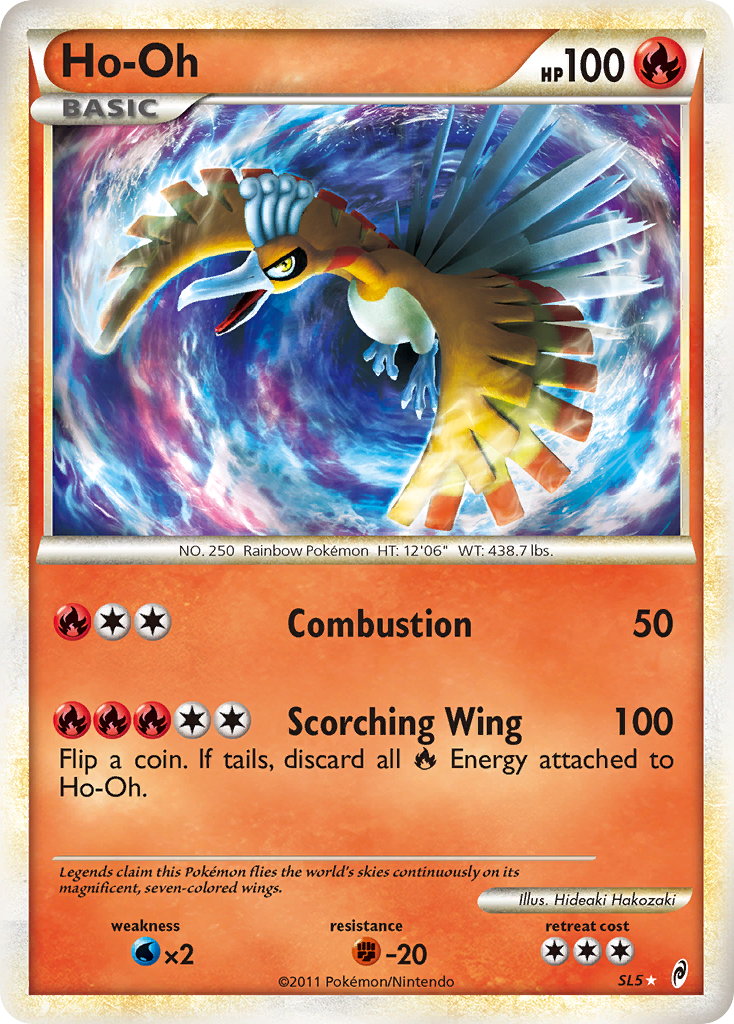 Ho-Oh (SL5) [HeartGold & SoulSilver: Call of Legends] | Rock City Comics