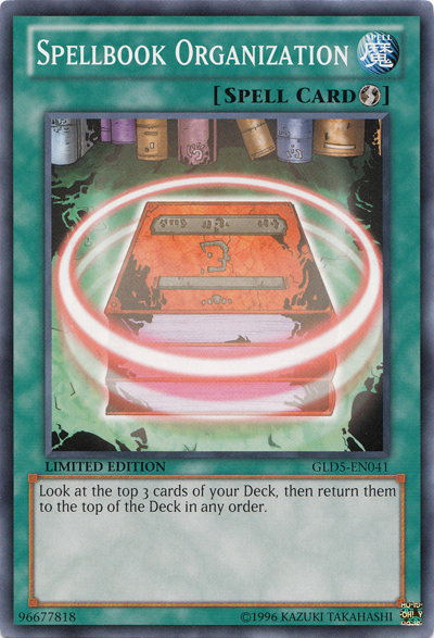 Spellbook Organization [GLD5-EN041] Common | Rock City Comics