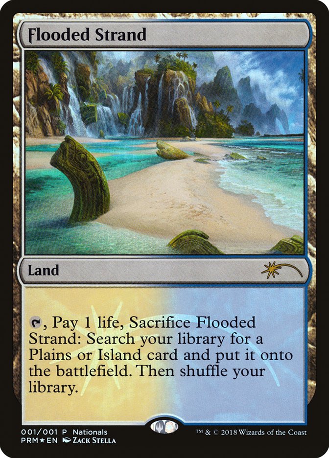 Flooded Strand (Nationals) [Nationals Promos] | Rock City Comics