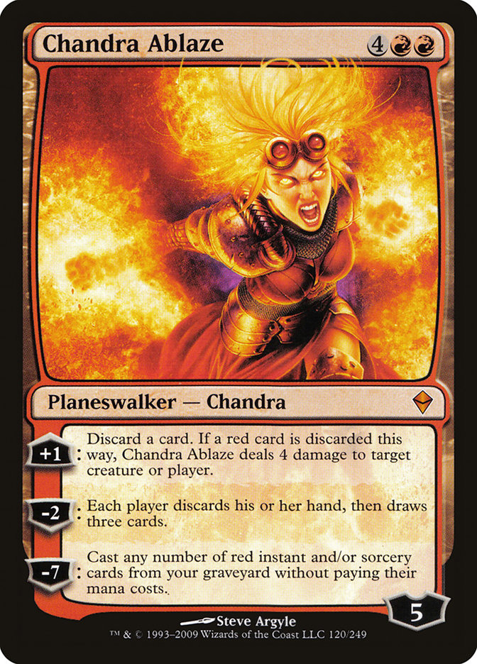 Chandra Ablaze [Zendikar] | Rock City Comics