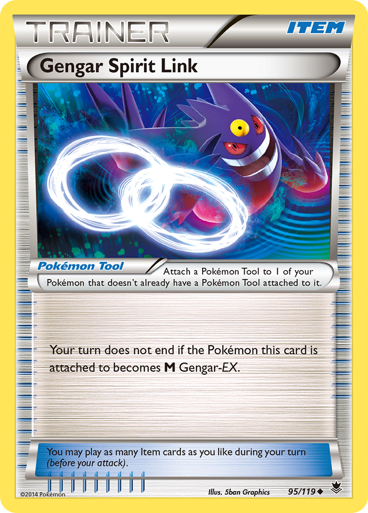 Gengar Spirit Link (95/119) [XY: Phantom Forces] | Rock City Comics