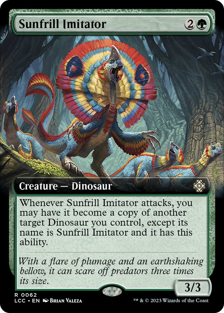 Sunfrill Imitator (Extended Art) [The Lost Caverns of Ixalan Commander] | Rock City Comics