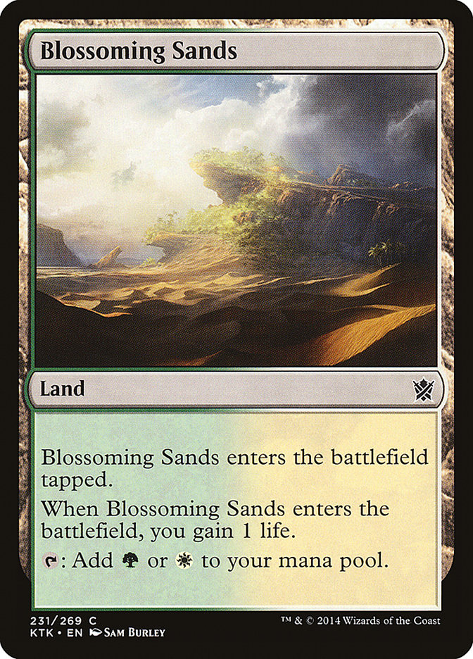 Blossoming Sands [Khans of Tarkir] | Rock City Comics