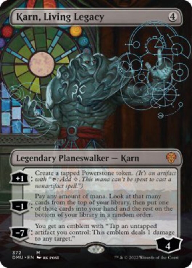 Karn, Living Legacy (Borderless) [Dominaria United] | Rock City Comics