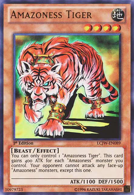 Amazoness Tiger [LCJW-EN089] Ultra Rare | Rock City Comics