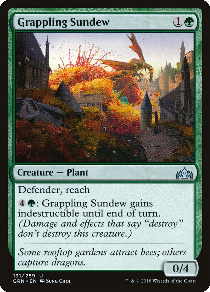 Grappling Sundew [Guilds of Ravnica] | Rock City Comics