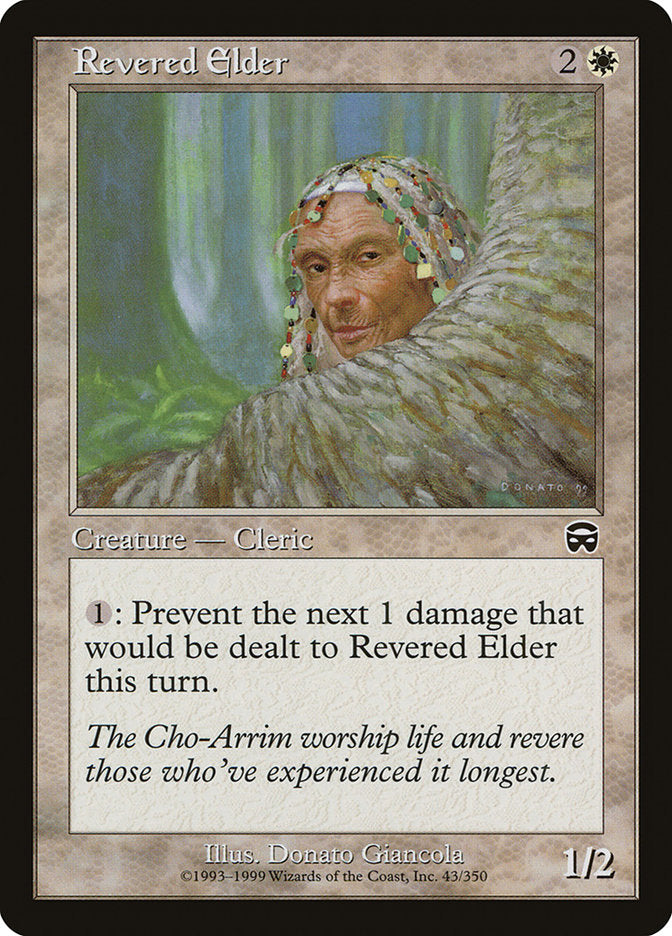 Revered Elder [Mercadian Masques] | Rock City Comics