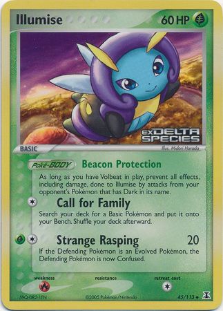 Illumise (45/113) (Stamped) [EX: Delta Species] | Rock City Comics