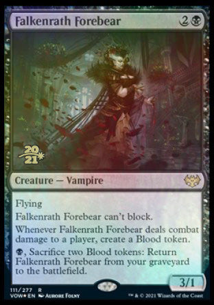 Falkenrath Forebear [Innistrad: Crimson Vow Prerelease Promos] | Rock City Comics