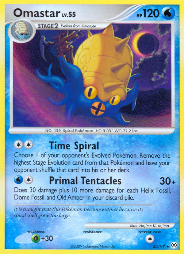 Omastar (23/99) [Platinum: Arceus] | Rock City Comics