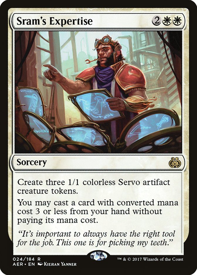 Sram's Expertise [Aether Revolt] | Rock City Comics