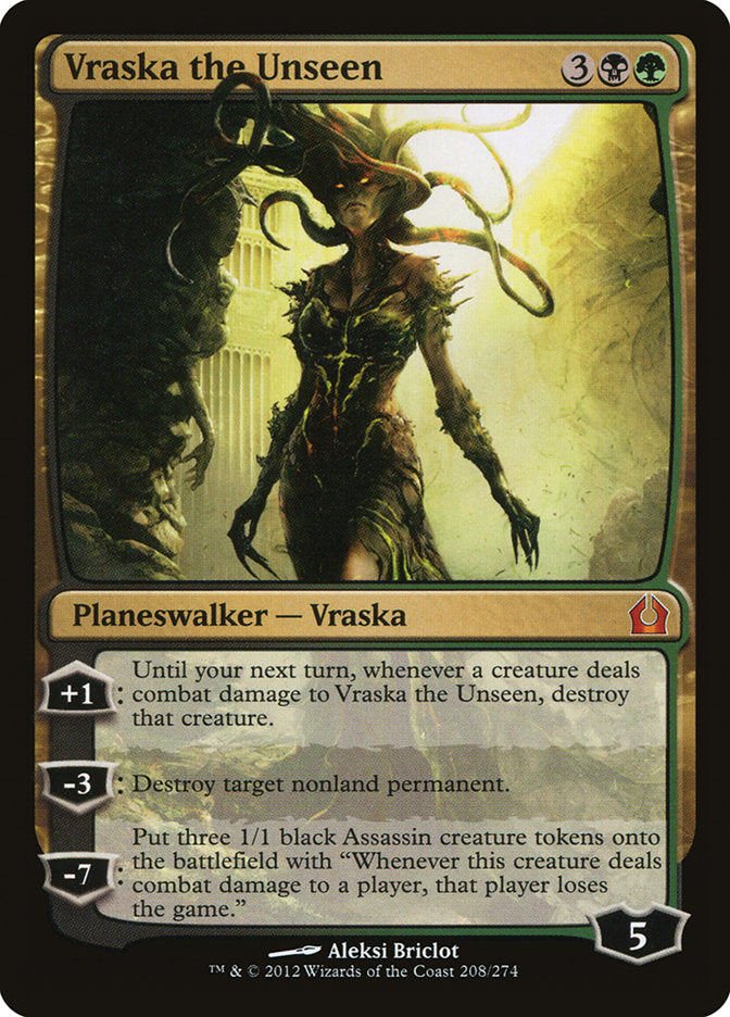 Vraska the Unseen [Return to Ravnica] | Rock City Comics