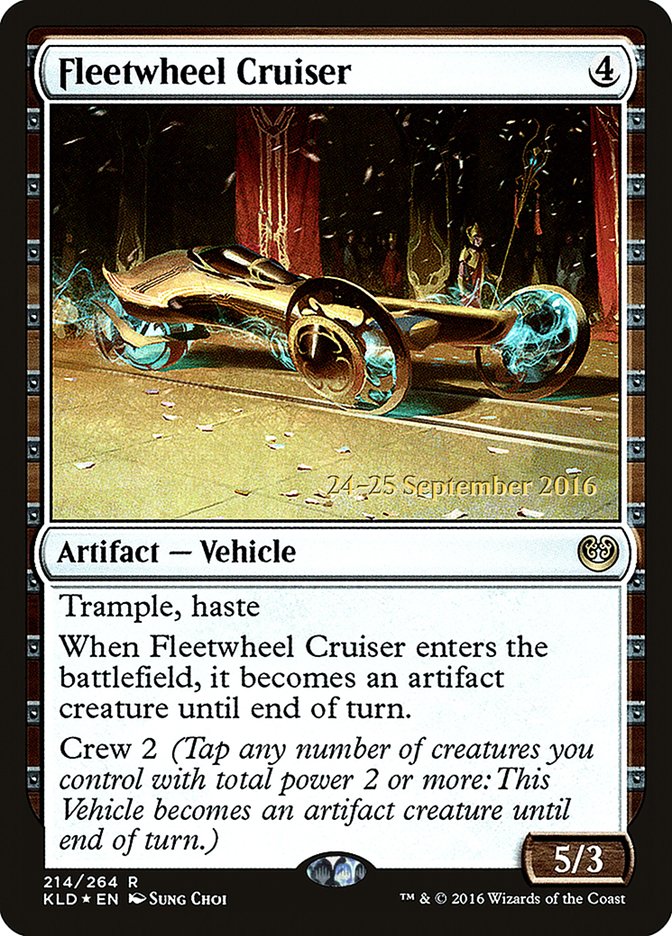 Fleetwheel Cruiser  [Kaladesh Prerelease Promos] | Rock City Comics