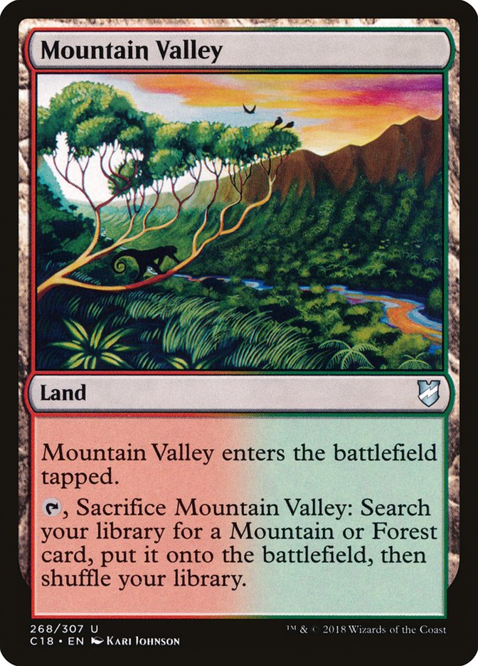 Mountain Valley [Commander 2018] | Rock City Comics