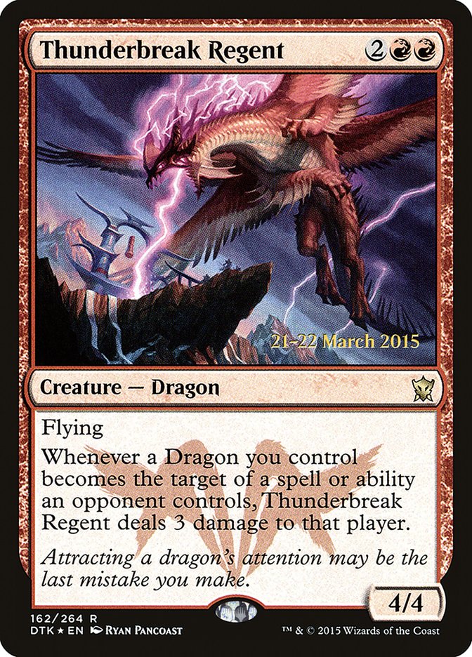 Thunderbreak Regent  [Dragons of Tarkir Prerelease Promos] | Rock City Comics