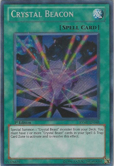 Crystal Beacon [RYMP-EN048] Secret Rare | Rock City Comics