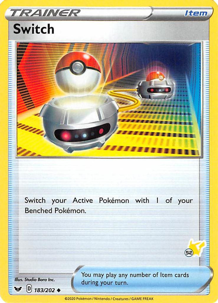 Switch (183/202) (Pikachu Stamp #52) [Battle Academy 2022] | Rock City Comics