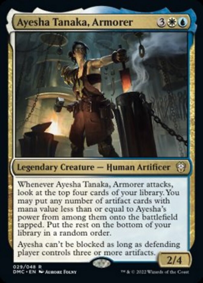 Ayesha Tanaka, Armorer [Dominaria United Commander] | Rock City Comics