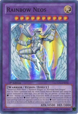 Rainbow Neos [LCGX-EN074] Super Rare | Rock City Comics