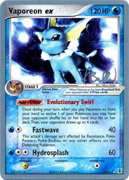 Vaporeon ex (110/113) (Eeveelutions - Jimmy Ballard) [World Championships 2006] | Rock City Comics