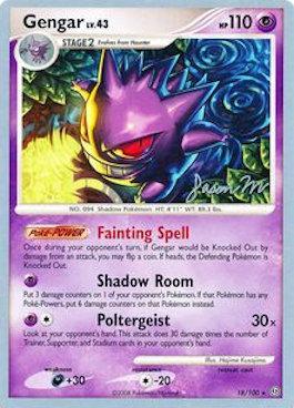 Gengar LV.43 (18/100) (Queengar - Jason Martinez) [World Championships 2009] | Rock City Comics