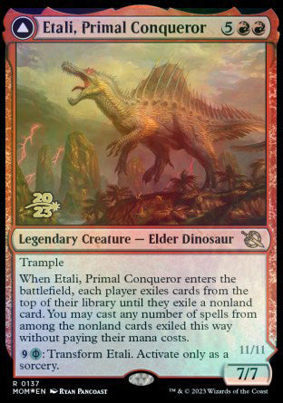 Etali, Primal Conqueror // Etali, Primal Sickness [March of the Machine Prerelease Promos] | Rock City Comics