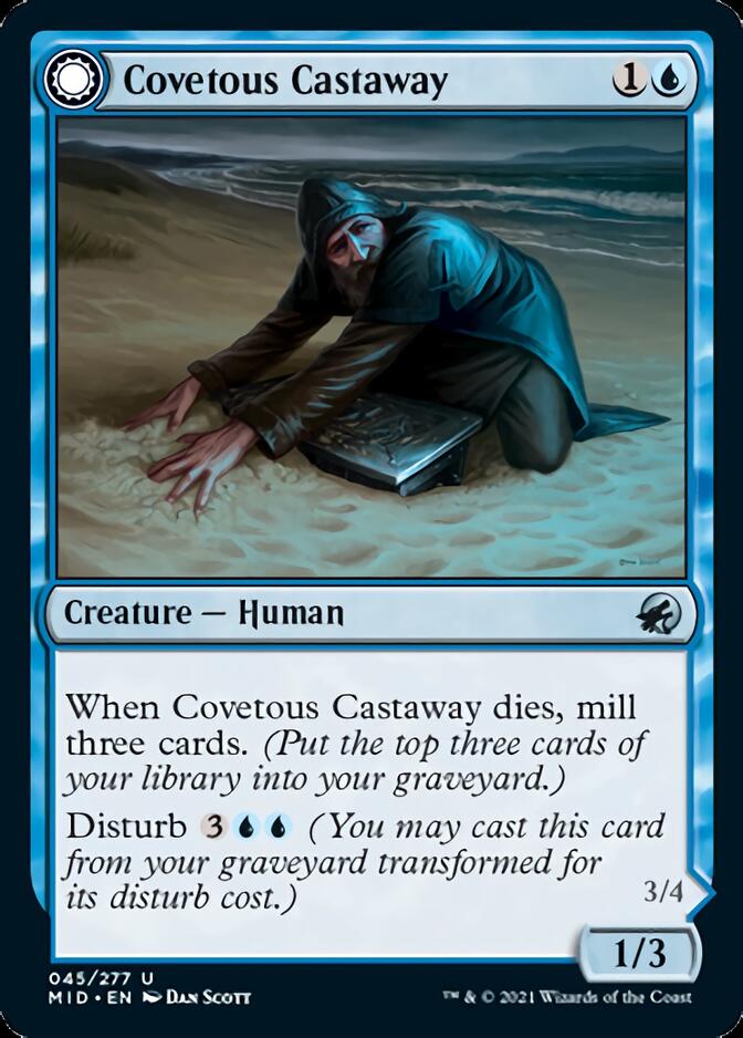 Covetous Castaway // Ghostly Castigator [Innistrad: Midnight Hunt] | Rock City Comics