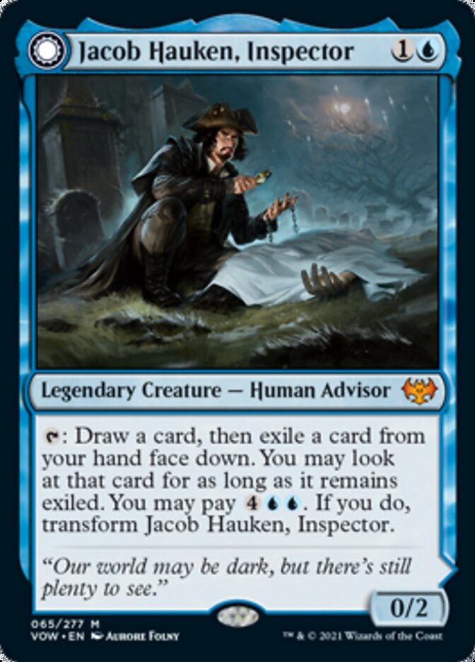 Jacob Hauken, Inspector // Hauken's Insight [Innistrad: Crimson Vow] | Rock City Comics