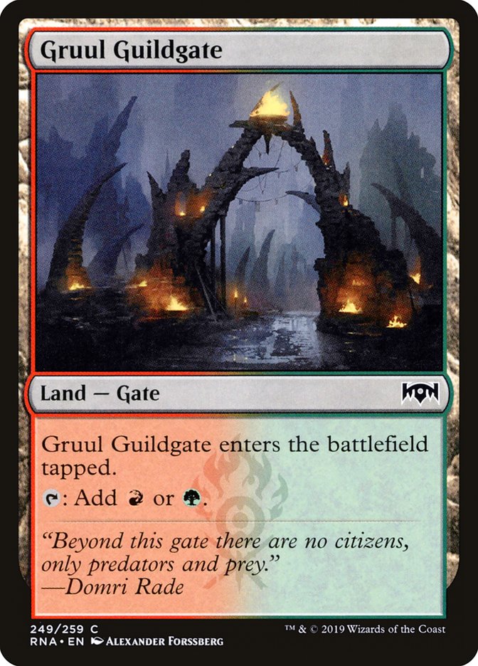 Gruul Guildgate (249/259) [Ravnica Allegiance] | Rock City Comics