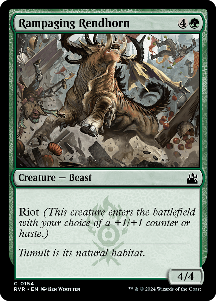 Rampaging Rendhorn [Ravnica Remastered] | Rock City Comics