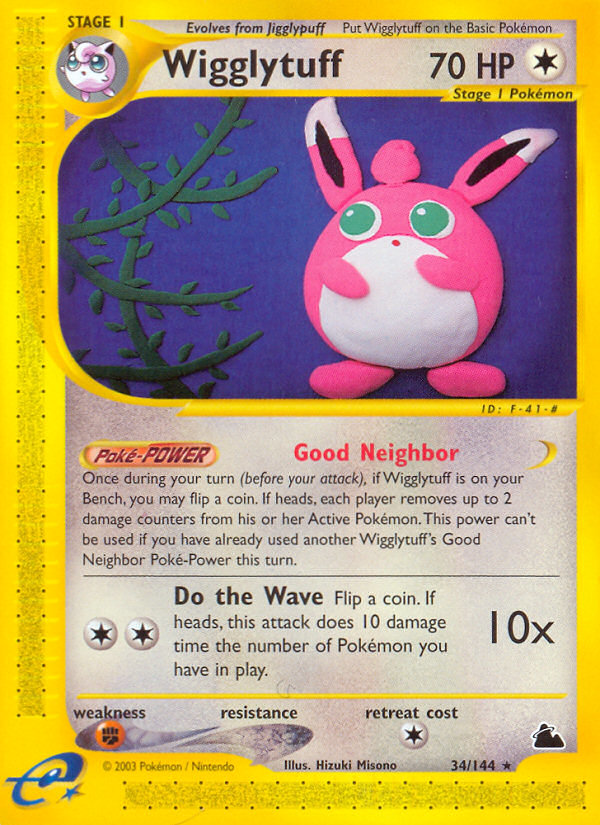 Wigglytuff (34/144) [Skyridge] | Rock City Comics