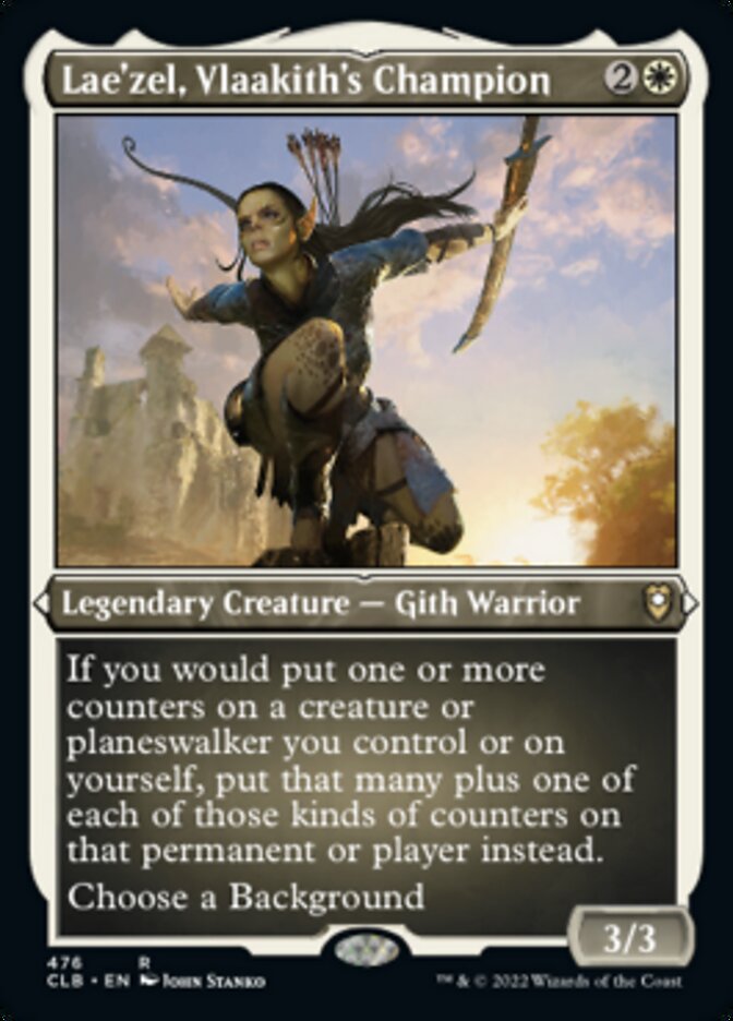 Lae'zel, Vlaakith's Champion (Foil Etched) [Commander Legends: Battle for Baldur's Gate] | Rock City Comics