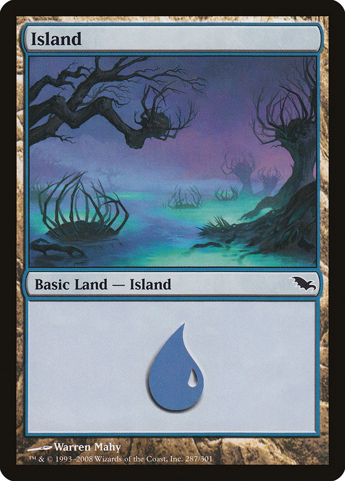 Island (287) [Shadowmoor] | Rock City Comics