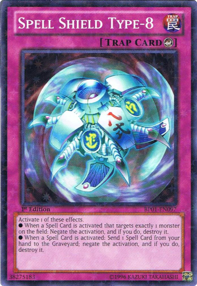 Spell Shield Type-8 [BP01-EN097] Starfoil Rare | Rock City Comics