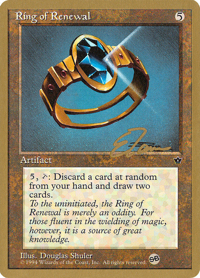 Ring of Renewal (Eric Tam) (SB) [Pro Tour Collector Set] | Rock City Comics