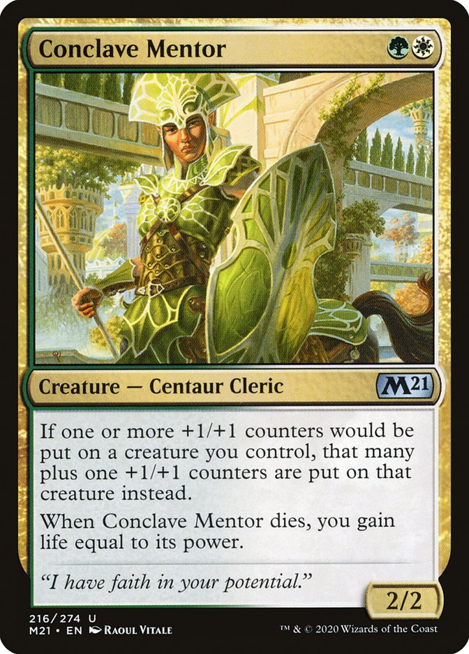 Conclave Mentor [Core Set 2021] | Rock City Comics