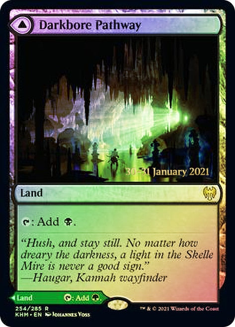 Darkbore Pathway // Slitherbore Pathway [Kaldheim Prerelease Promos] | Rock City Comics