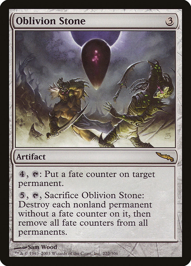 Oblivion Stone [Mirrodin] | Rock City Comics