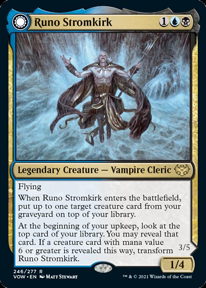 Runo Stromkirk // Krothuss, Lord of the Deep [Innistrad: Crimson Vow] | Rock City Comics