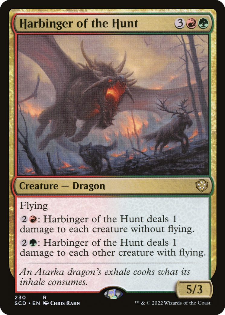 Harbinger of the Hunt [Starter Commander Decks] | Rock City Comics