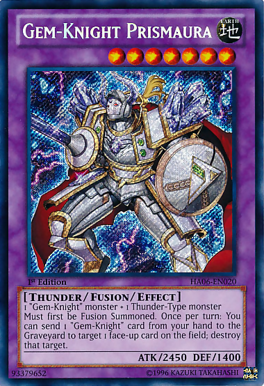 Gem-Knight Prismaura [HA06-EN020] Secret Rare | Rock City Comics