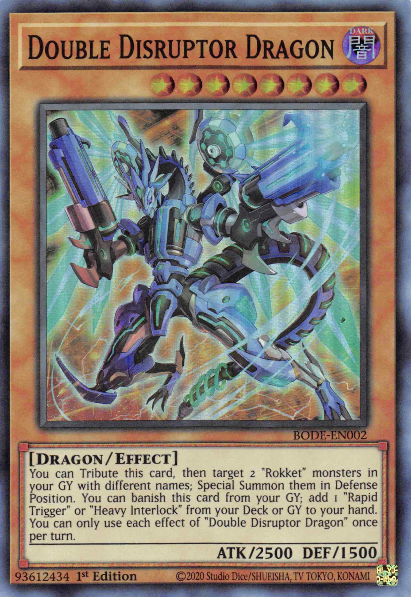 Double Disrupter Dragon [BODE-EN002] Super Rare | Rock City Comics