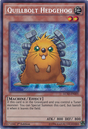 Quillbolt Hedgehog [LC5D-EN005] Secret Rare | Rock City Comics